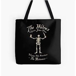 Black Sails The Walrus Tote Bag
