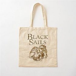 Black Sails Cotton Tote Bag