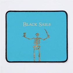 Black Sails T-Shirt Mouse Pad