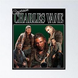 Black Sails Charles Vane Poster