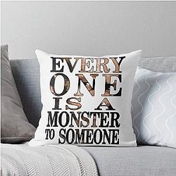 Black Sails Everyone is a Monster to Someone Throw Pillow