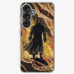 Black Sails - James Flint in Soft Case for Samsung Galaxy