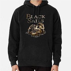 Black Sails Golden Logo Essential Hoodie