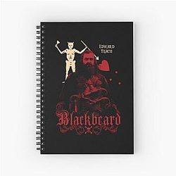 Blackbeard Spiral Notebook