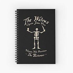 Black Spiral Notebook