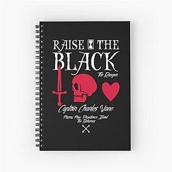 Black Sails Charles Vane Raise the Black Notebook