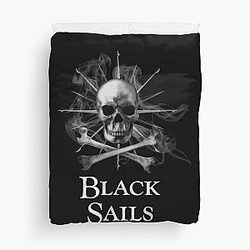 Black Sails Duvet Cover