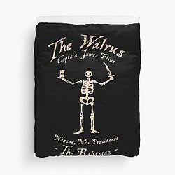 Black Sails The Walrus Duvet Cover