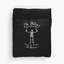 Black Sails The Walrus Duvet Cover