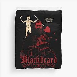 Black Sail Duvet Cover