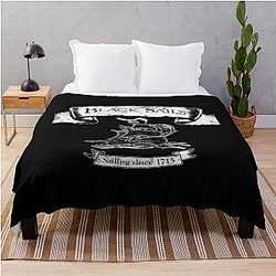 Black Sails - Sailing Since 1715 Throw Blanket
