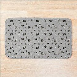 Black Sail Bath Mat