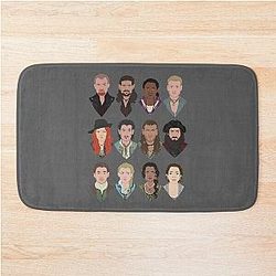 Black Sails Bath Mat
