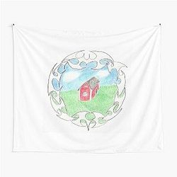 Bladee Ecco2k Crest Tapestry