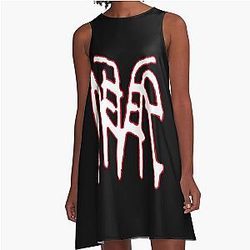 Drain Gang Bladee Never A-Line Dress