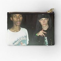 Black Kray & Bladee Zipper Pouch
