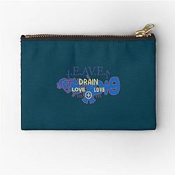 Bladee Drain Gang D9 Glory Bells Love Zipper Pouch