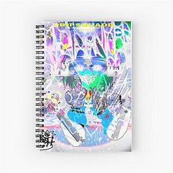 Bladee ICEDANCER Album Spiral Notebook