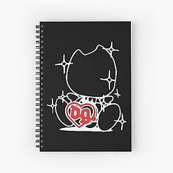 Bladee Merch Drain Gang Spiral Notebook
