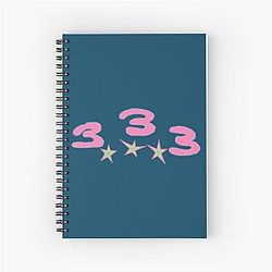 Bladee Drain Gang 333 Spiral Notebook