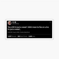 Vessel Bladee Sticker