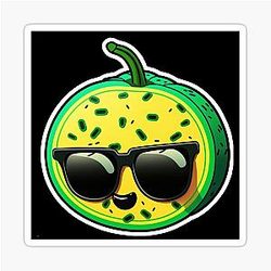 Blind Melon 1980s Retro Sticker
