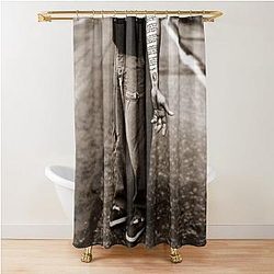 Nico Blind Melon Shower Curtain