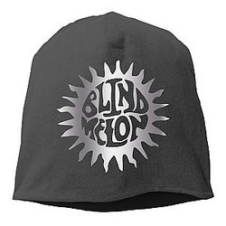 Blind Melon Sun Logo Platinum Style Beanie Black Cap