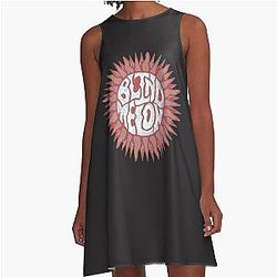 Blind Melon Sun Logo A-Line Dress