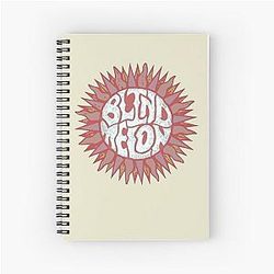 Blind Melon Sun Mens Spiral Notebook