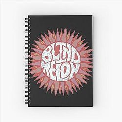 Blind Melon Sun Logo Notebook