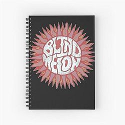 Blind Melon Sun logo Spiral Notebook