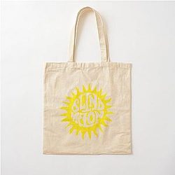 Happy With Blind Melon Cotton Tote Bag