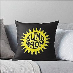 Happy Blind Melon Throw Pillow