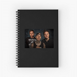 Blink 182 Merch Blink 182 Notebook