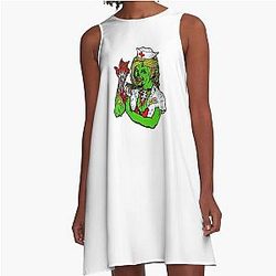 Blink 182 Vintage A-Line Dress