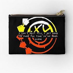Blink 182 Vintage Velvet Zipper Pouch