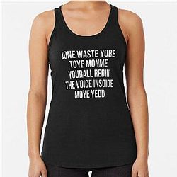 Blink 182 I Miss You Racerback Tank Top