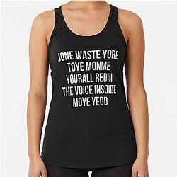 i Miss You Blink-182 Racerback Tank Top