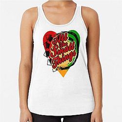 Blink 182 Vintage Racerback Tank Top