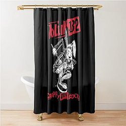 bird funny blink 182 duck Shower Curtain