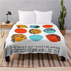 Blink 182 Vintage Throw Blanket