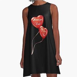 Blink 182 I Miss U A-Line Dress