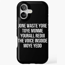 i miss you blink 182 iPhone Tough Case