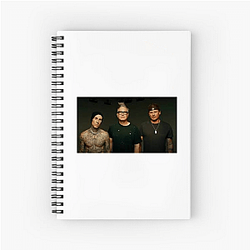 Blink 182 Merch Collection Blink 182 Notebook