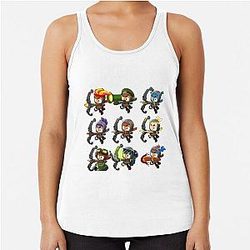 Monkey Bloon Td 6 Racerback Tank Top