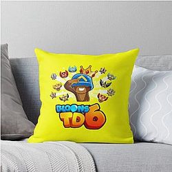Bloons TD 6 For Kids Throw Pillow