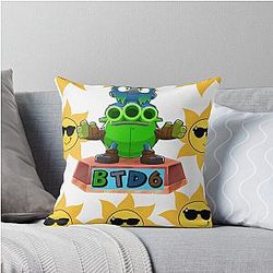 Monkey Bloons TD 6 Throw Pillow
