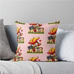 Monkey Bloons TD 6 Throw Pillow