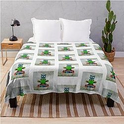 Monkey Bloons TD 6 Throw Blanket